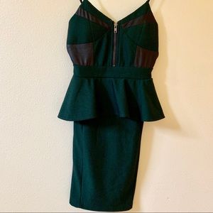 Dress with straps
